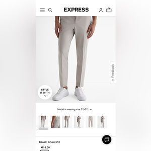 Men’s Express Dress Pants